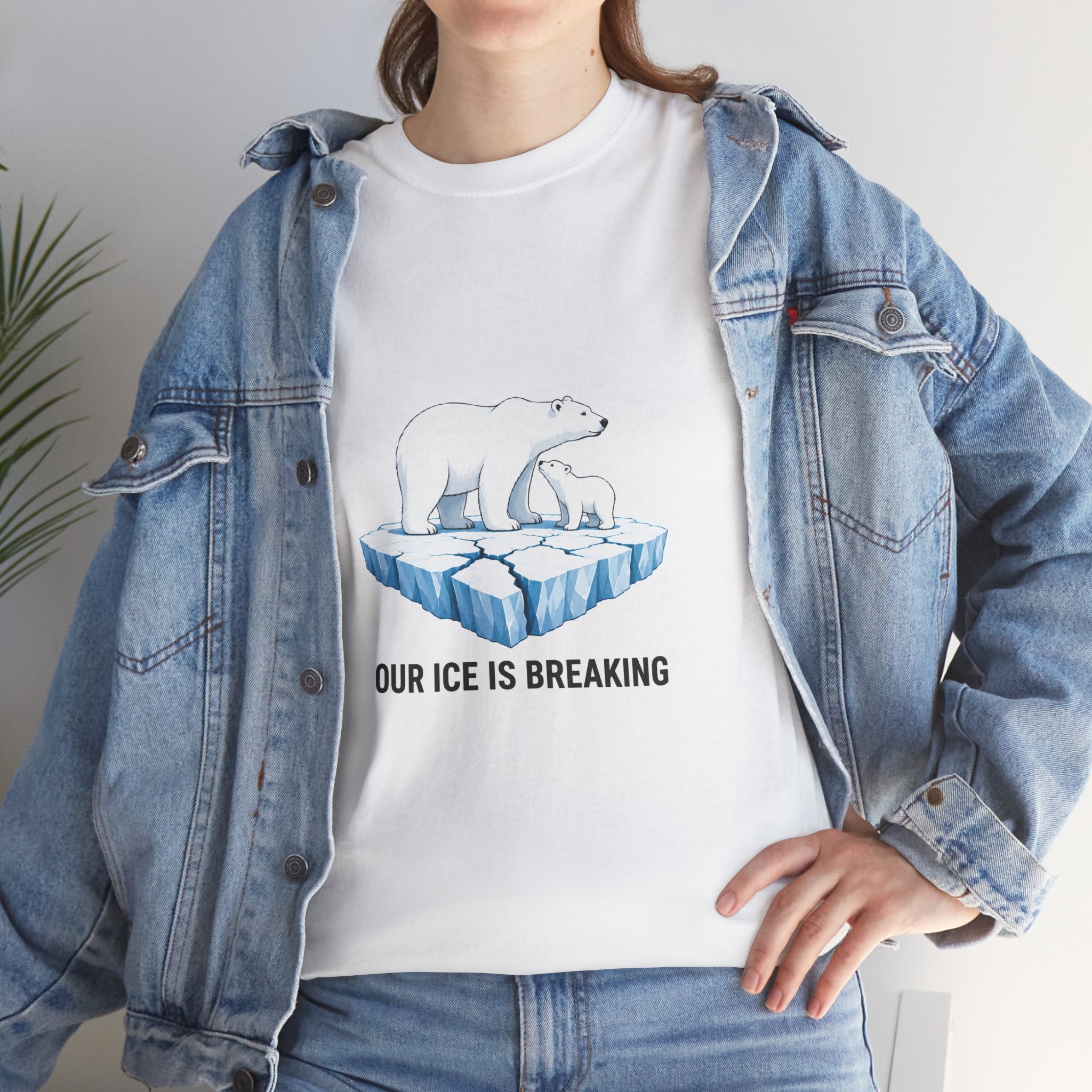 Polar Bear "Our Ice Is Breaking" T-Shirt