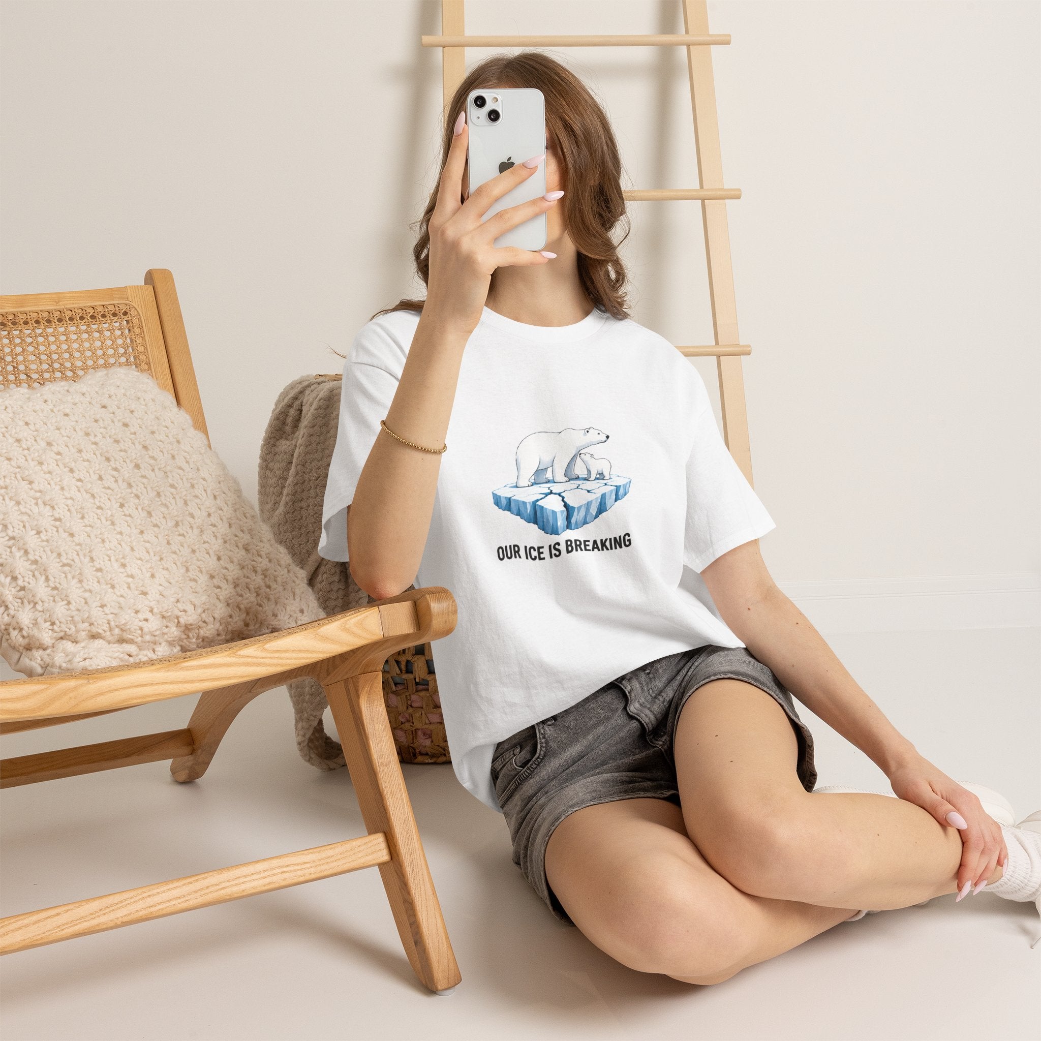 Polar Bear "Our Ice Is Breaking" T-Shirt